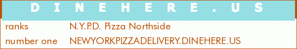 N.Y.P.D. Pizza Northside