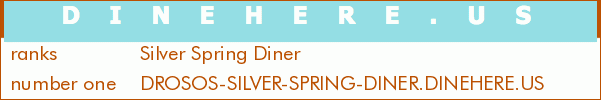 Silver Spring Diner