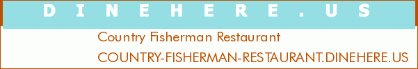 Country Fisherman Restaurant