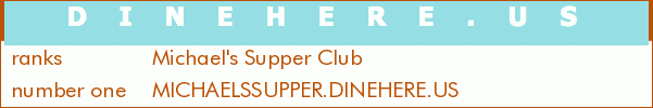 Michael's Supper Club