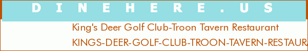 King's Deer Golf Club-Troon Tavern Restaurant