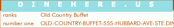 Old Country Buffet