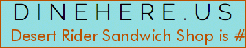 Desert Rider Sandwich Shop