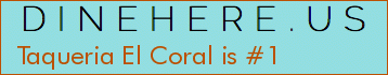 Taqueria El Coral