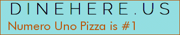 Numero Uno Pizza