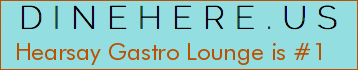 Hearsay Gastro Lounge