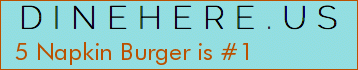 5 Napkin Burger