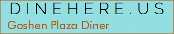 Goshen Plaza Diner