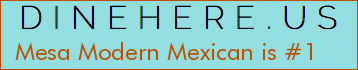 Mesa Modern Mexican