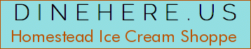 Homestead Ice Cream Shoppe