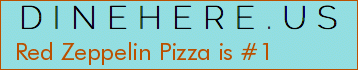 Red Zeppelin Pizza