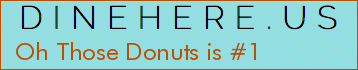 Oh Those Donuts