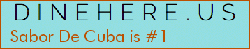 Sabor De Cuba