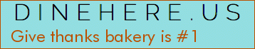 Give thanks bakery