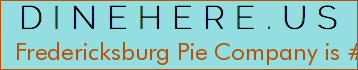 Fredericksburg Pie Company