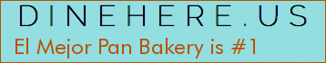 El Mejor Pan Bakery