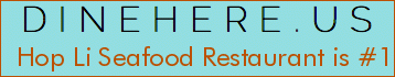 Hop Li Seafood Restaurant