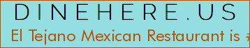 El Tejano Mexican Restaurant