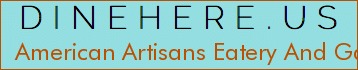 American Artisans Eatery And Gallery