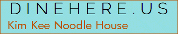 Kim Kee Noodle House