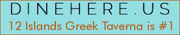 12 Islands Greek Taverna