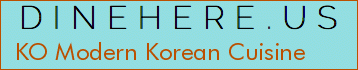 KO Modern Korean Cuisine