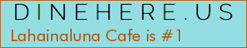 Lahainaluna Cafe