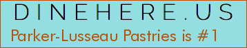 Parker-Lusseau Pastries