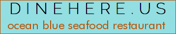 ocean blue seafood restaurant