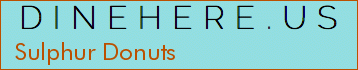 Sulphur Donuts