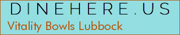 Vitality Bowls Lubbock