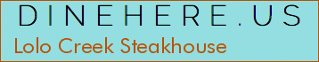 Lolo Creek Steakhouse