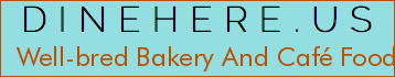 Well-bred Bakery And Café Food Truck