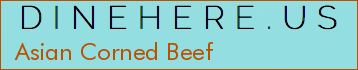 Asian Corned Beef