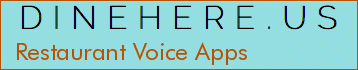 Restaurant Voice Apps
