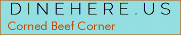 Corned Beef Corner