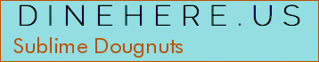Sublime Dougnuts