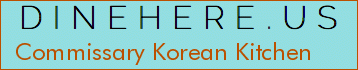 Commissary Korean Kitchen