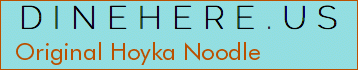 Original Hoyka Noodle