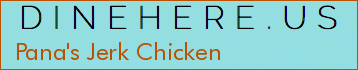 Pana's Jerk Chicken