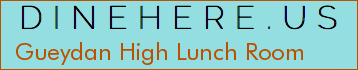 Gueydan High Lunch Room
