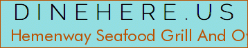 Hemenway Seafood Grill And Oyster Bar