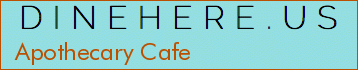 Apothecary Cafe