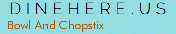 Bowl And Chopstix