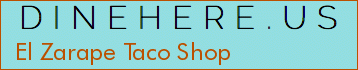 El Zarape Taco Shop