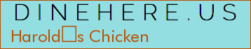 Harolds Chicken