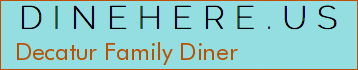 Decatur Family Diner