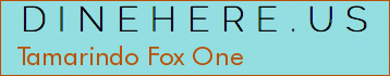 Tamarindo Fox One