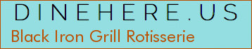 Black Iron Grill Rotisserie