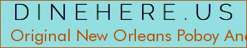 Original New Orleans Poboy And Seafood